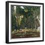 Garden (Arbucies)-Santiago Rusinol i Prats-Framed Art Print