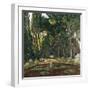 Garden (Arbucies)-Santiago Rusinol i Prats-Framed Art Print