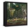 Garden (Arbucies)-Santiago Rusinol i Prats-Framed Stretched Canvas