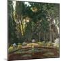 Garden (Arbucies)-Santiago Rusinol i Prats-Mounted Art Print