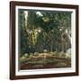 Garden (Arbucies)-Santiago Rusinol i Prats-Framed Art Print