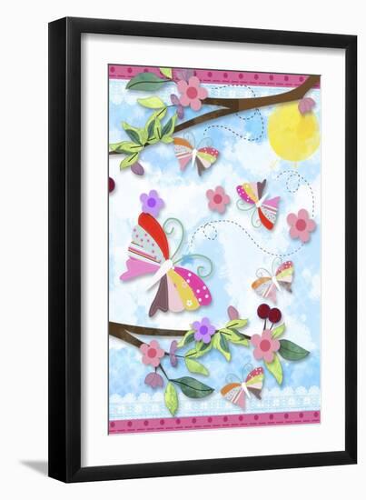 Garden Art Amurad 001-Asmaa’ Murad-Framed Giclee Print