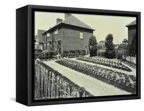 Garden at 187 Valence Wood Road, Becontree Estate, Ilford, London, 1929-null-Framed Stretched Canvas