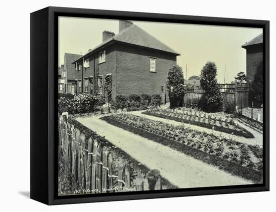 Garden at 187 Valence Wood Road, Becontree Estate, Ilford, London, 1929-null-Framed Stretched Canvas