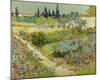 Garden at Arles, 1888-Vincent van Gogh-Mounted Giclee Print