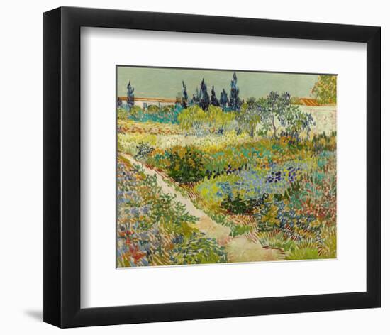 Garden at Arles, 1888-Vincent van Gogh-Framed Art Print