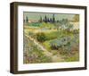 Garden at Arles, 1888-Vincent van Gogh-Framed Art Print