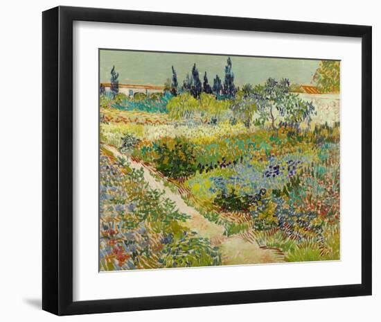 Garden at Arles, 1888-Vincent van Gogh-Framed Art Print