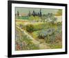 Garden at Arles, 1888-Vincent van Gogh-Framed Art Print