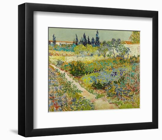 Garden at Arles, 1888-Vincent van Gogh-Framed Giclee Print