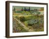 Garden at Arles, 1888-Vincent van Gogh-Framed Giclee Print