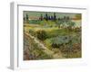 Garden at Arles, 1888-Vincent van Gogh-Framed Giclee Print