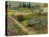 Garden at Arles, 1888-Vincent van Gogh-Stretched Canvas