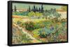 Garden at Arles by Vincent van Gogh-Trends International-Framed Poster