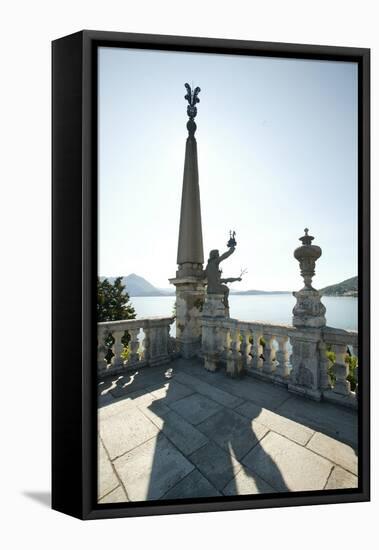 Garden at Borromeo Palace Facing Lake Maggiore, Isola Bella, Stresa, Italy-Stefano Amantini-Framed Stretched Canvas