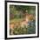 Garden at Giverny, 1895-Claude Monet-Framed Giclee Print