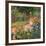 Garden at Giverny, 1895-Claude Monet-Framed Giclee Print