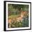 Garden at Giverny, 1895-Claude Monet-Framed Giclee Print