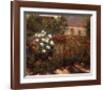 Garden at Giverny, c.1890-John Leslie Breck-Framed Art Print