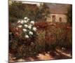 Garden at Giverny, c.1890-John Leslie Breck-Mounted Art Print