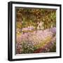 Garden at Giverny-Claude Monet-Framed Giclee Print