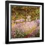 Garden at Giverny-Claude Monet-Framed Giclee Print