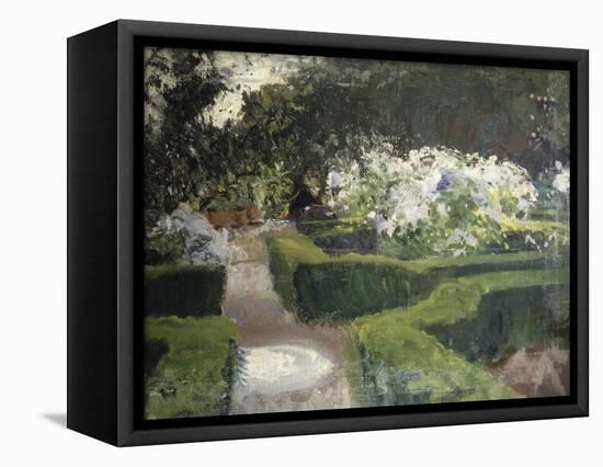 Garden at Granada-John Singer Sargent-Framed Stretched Canvas