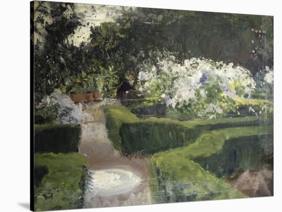 Garden at Granada-John Singer Sargent-Stretched Canvas