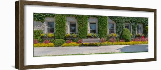 Garden at Niagara Parks School Of Horticulture, Niagara Falls, Ontario, Canada-null-Framed Photographic Print