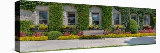 Garden at Niagara Parks School Of Horticulture, Niagara Falls, Ontario, Canada-null-Stretched Canvas