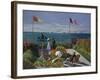 Garden at Sainte-Adresse, 1867-Claude Monet-Framed Giclee Print