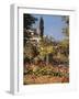 Garden at Sainte Adresse-Claude Monet-Framed Giclee Print