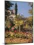 Garden at Sainte Adresse-Claude Monet-Mounted Giclee Print