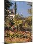 Garden at Sainte Adresse-Claude Monet-Mounted Giclee Print
