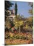 Garden at Sainte Adresse-Claude Monet-Mounted Art Print