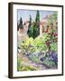 Garden at Vaison-Julia Gibson-Framed Giclee Print