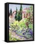 Garden at Vaison-Julia Gibson-Framed Stretched Canvas