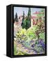 Garden at Vaison-Julia Gibson-Framed Stretched Canvas