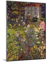 Garden at Vaucresson, 1920-Edouard Vuillard-Mounted Giclee Print