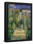 Garden At Vetreuil Claude Monet Art Print Poster-null-Framed Poster