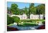 Garden at Villa D'Este Hotel, Cernobbio, Lake Como, Lombardy, Italy-null-Framed Photographic Print