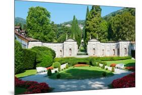 Garden at Villa D'Este Hotel, Cernobbio, Lake Como, Lombardy, Italy-null-Mounted Premium Photographic Print