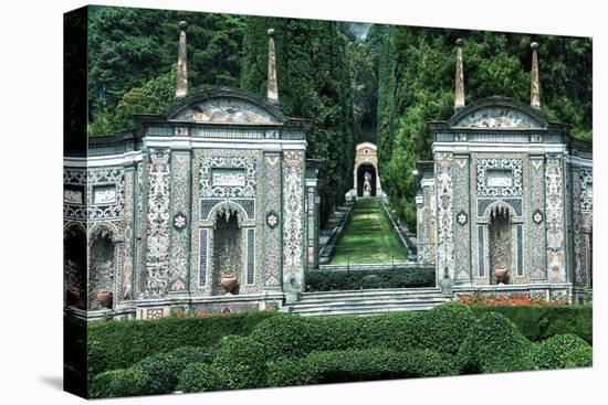 Garden at VIlla d'Este Hotel-null-Stretched Canvas