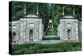 Garden at VIlla d'Este Hotel-null-Stretched Canvas