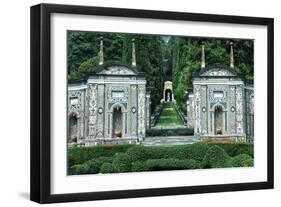 Garden at VIlla d'Este Hotel-null-Framed Photo