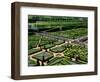 Garden at Villandry Chateau, Loire Valley,-David Barnes-Framed Photographic Print