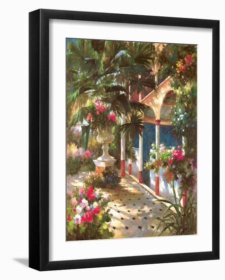 Garden Atrium l-Vera Oxley-Framed Art Print