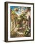 Garden Atrium ll-Vera Oxley-Framed Art Print