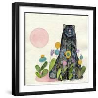 Garden Bear-Wyanne-Framed Giclee Print