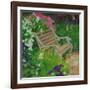 Garden Bench, 2007/8-William Ireland-Framed Giclee Print